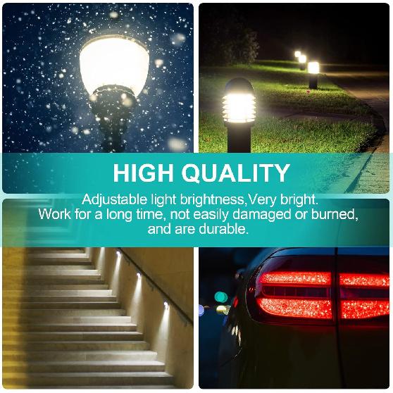 Kscjdg 18W 12V T5 Light Bulb Replacement Landscape Light Bulbs -Wedge Base Lights Bulb -Malibu Lights Bulbs -Low Voltage Landscaping Light Bulbs - 20