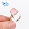 Baroque Gemstone Ring Handmade Natural Pink Opal Rough Gemstone Ring 925 Sterling Silver Fashion Lady Fine Jewelry