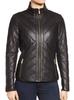 New Leather Jacket Women's Black Biker Stylish Handmade Lambskin Casual Motorcycle