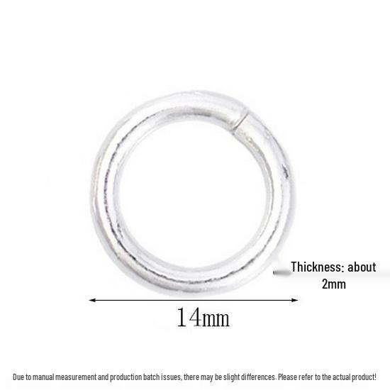 S925 Sterling Silver Open Jump Rings for DIY Bracelets, Necklaces & Earrings