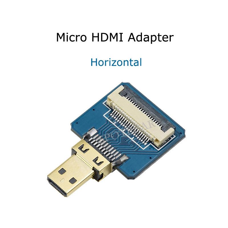 DIY HDMI Adapter Cable - Micro/Mini HDMI, Vertical/Horizontal Version