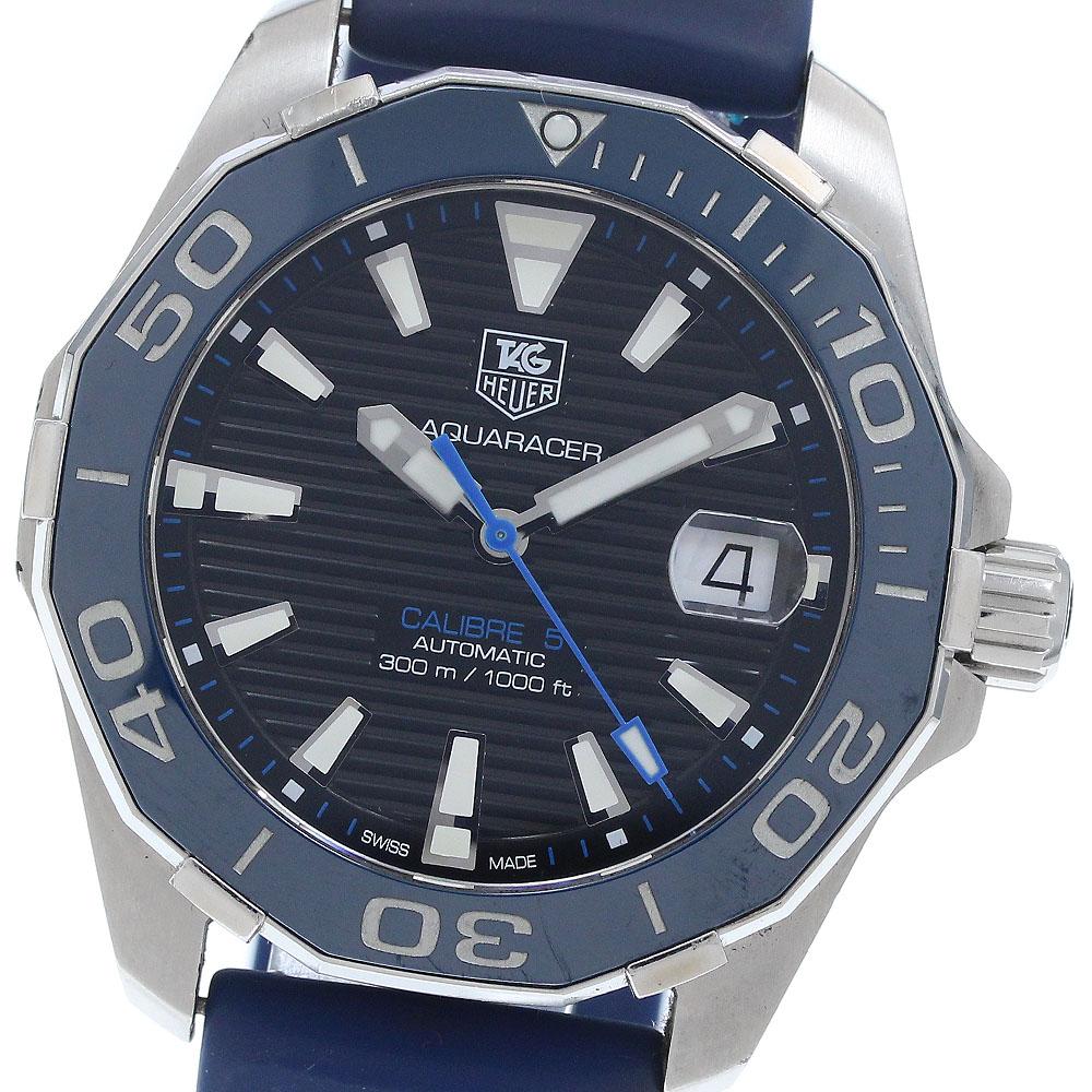 

TAG HEUER WAY211B.FC6363 Aquaracer Caliber 5 Дата автоматичний завод чоловічий _948660 [Вживані]