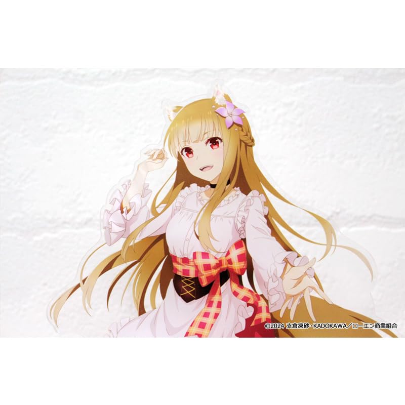 Seasonal Plants Spice and Wolf MERCHANT MEETS THE WISE WOLF Original Big Acrylic Stand [Holo of Port Town] Approx. 190 X 150mm Acrylic