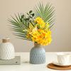 1/6pcs Artificial Narcissus Flower Simulated Fake Daffodil Bridal Bouquet for Wedding Home Garden Room Desktop Party Decoration