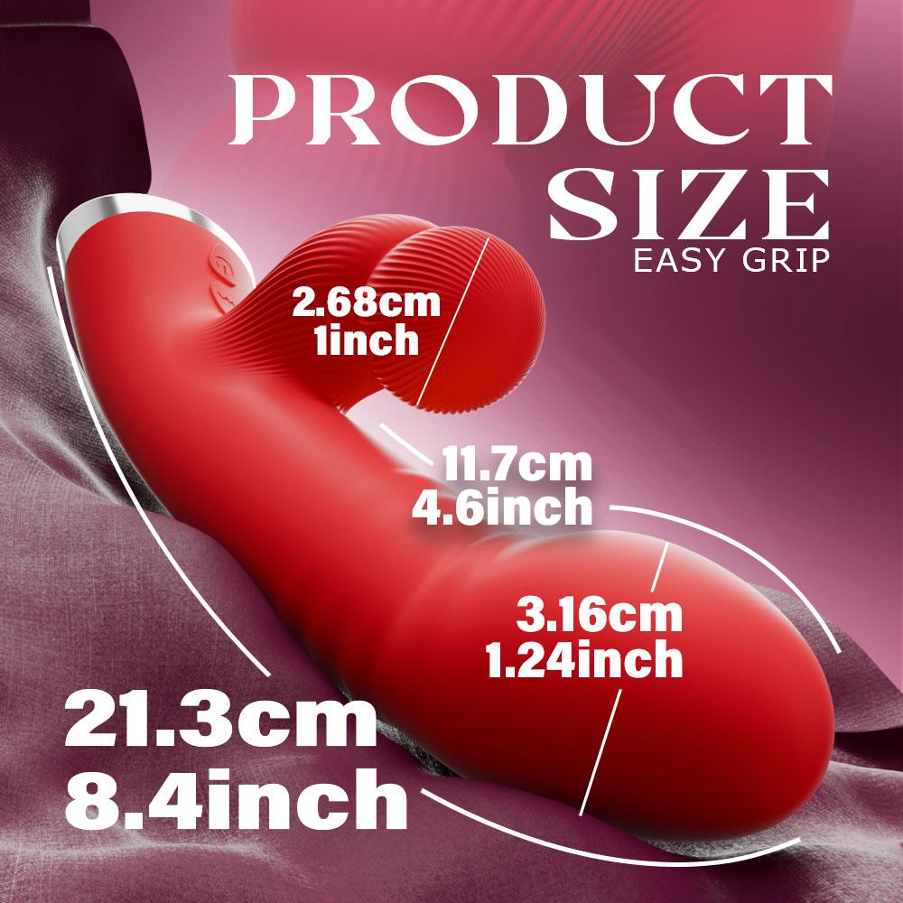 Rabbit Vibrator Realistic Dildo Sex Toys for Women 10 Vibration G Spot Clitoral Vibrators Stimulator Sextoy for Adults Goods