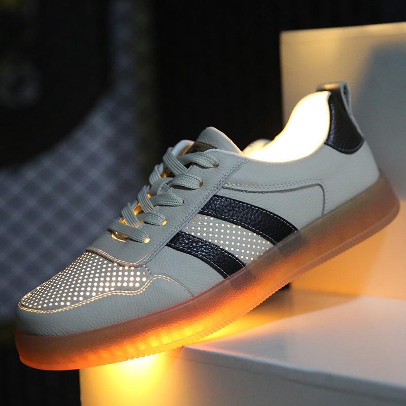 

Первый слой обуви из коровьей кожи 2025 весна новая спортивная и повседневная дышащая кожаная обувь на доске желе стекло прозрачная подошва 44 бежевый