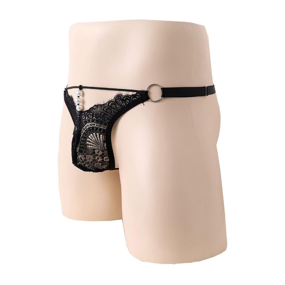 Solide Sous-Vêtements Spandex Tongs Slip 1pc Slips