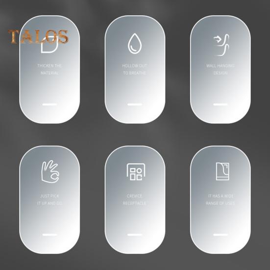 Foldable Dirty Clothes Basket Wall-Mounted Laundry Hamper Large Capacity Hollow Design Dirty Clothes Hamper Organizer