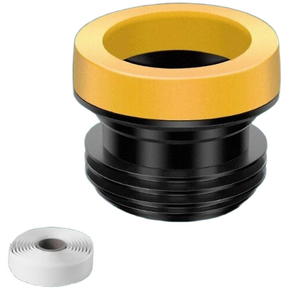 Toilet Flange Wax Seal Ring Upgraded with Triple Scent Blocking for Leak Prevention Fits Standard 100 110mm Pipes