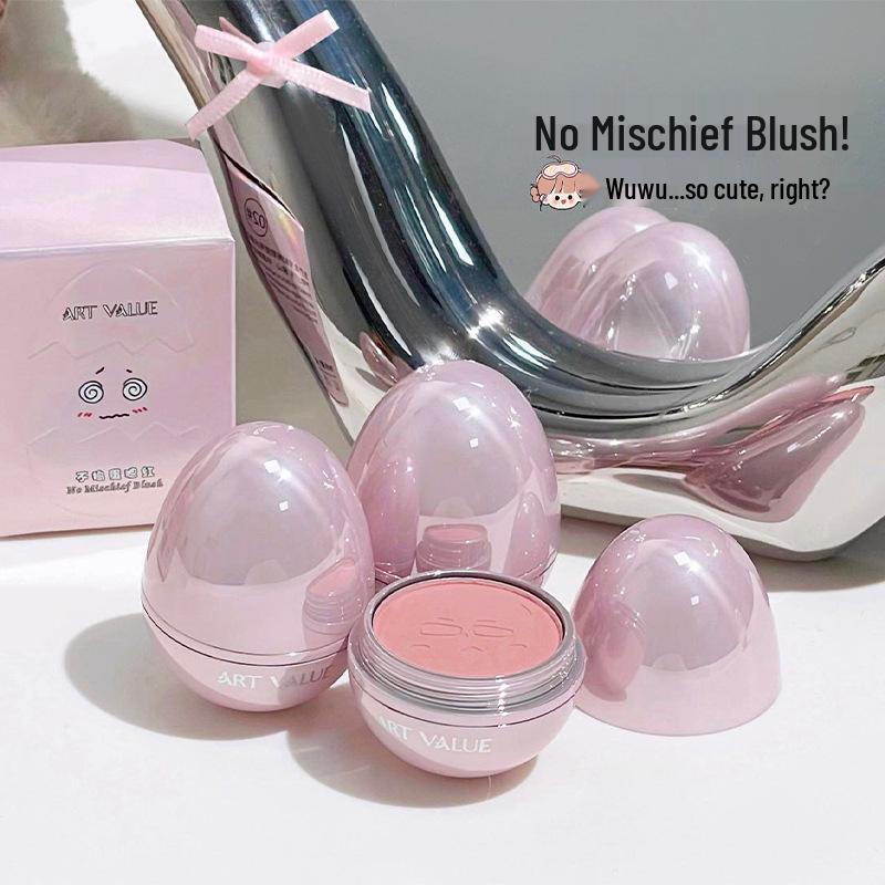 

Naughty Blush Low Saturation Matte Brightening in Blue & Purple Tones