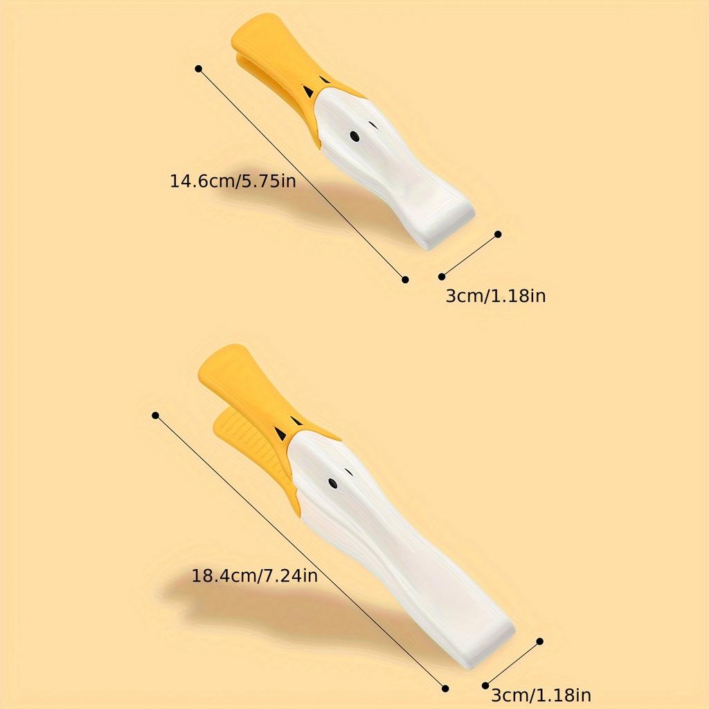 Silikon Toastzange Entendesign, Küchen-Catering-Utensil für Barbecue, Backen, Steak, Buffet, Kuchen, Salat, Brot, Servieren und Kochen, Praktische Aufbewahrung
