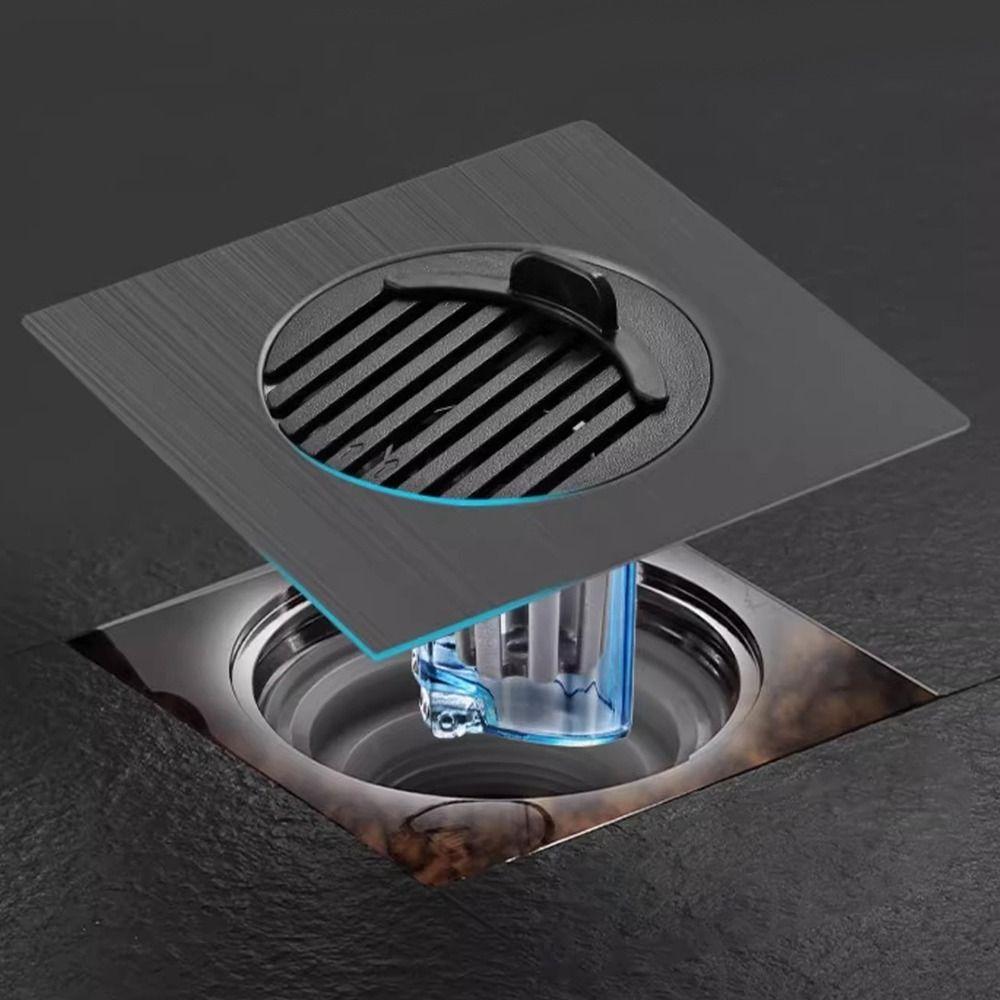 Anti Odor Bathroom Floor Drain Sewer Strainer Plug  Old Floor Drains Remodeling Accessory