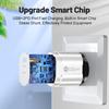58W Dual Fast Charger: 2PD + QC3.0 for EU/US/UK/AU Plugs