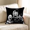 Movie TTerrifier 2 3 HHorror Clown Personalized Pillow Cover Kids Bedroom Wild Party Decor Pillowcase Kid Birthday Shower Gift