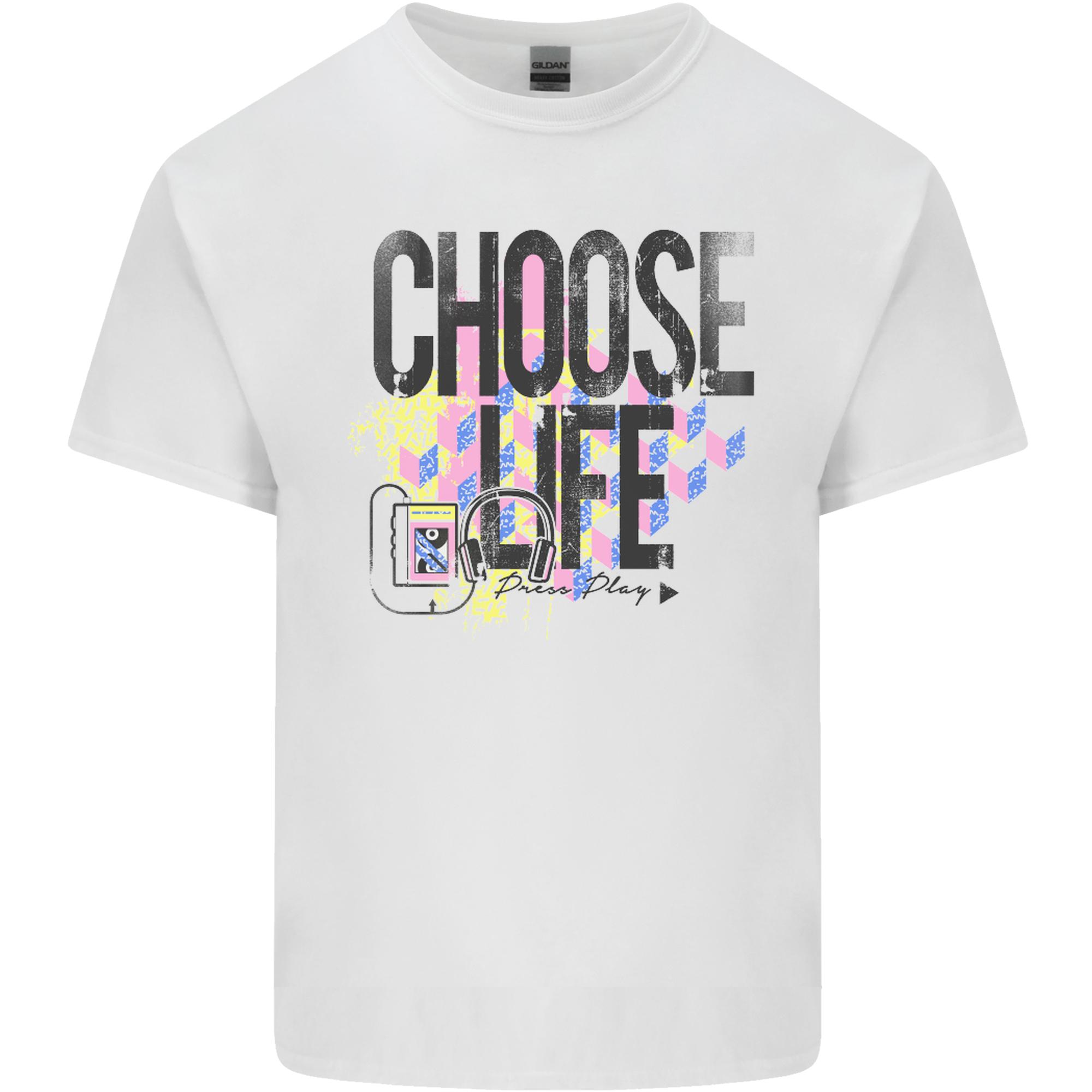 Choose Life Unisexs Light Cotton TShirt S