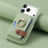 Ring Holder Cards Solt Wallet Phone Case for IPhone Air 16E 17 16 15 14 13 12 11 Pro Max Protective Leather Shockproof Cover