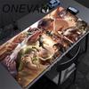 Útok Titánů Anime Velká Podložka pod Myš s Zámkovým Okrajem Počítačová Podložka pod Myš XXL S Herní Podložka pod Myš Herní Podložka pro Notebook Klávesnici Podložky pod Myš Koberec