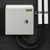 NEMA Stahlgehäuse, 8 x 8 x 6'' NEMA 4X Stahl Elektrobox, IP66 Wasserdicht & Staubdicht, Außen- / Innen-Elektro-Verteilerkasten