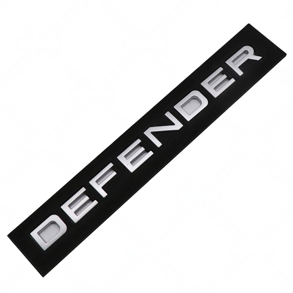 1Pc 3D ABS Letters Car Front Hood Badge Bonnet Sticker Rear Trunk Emblem Logo Decal Accessories