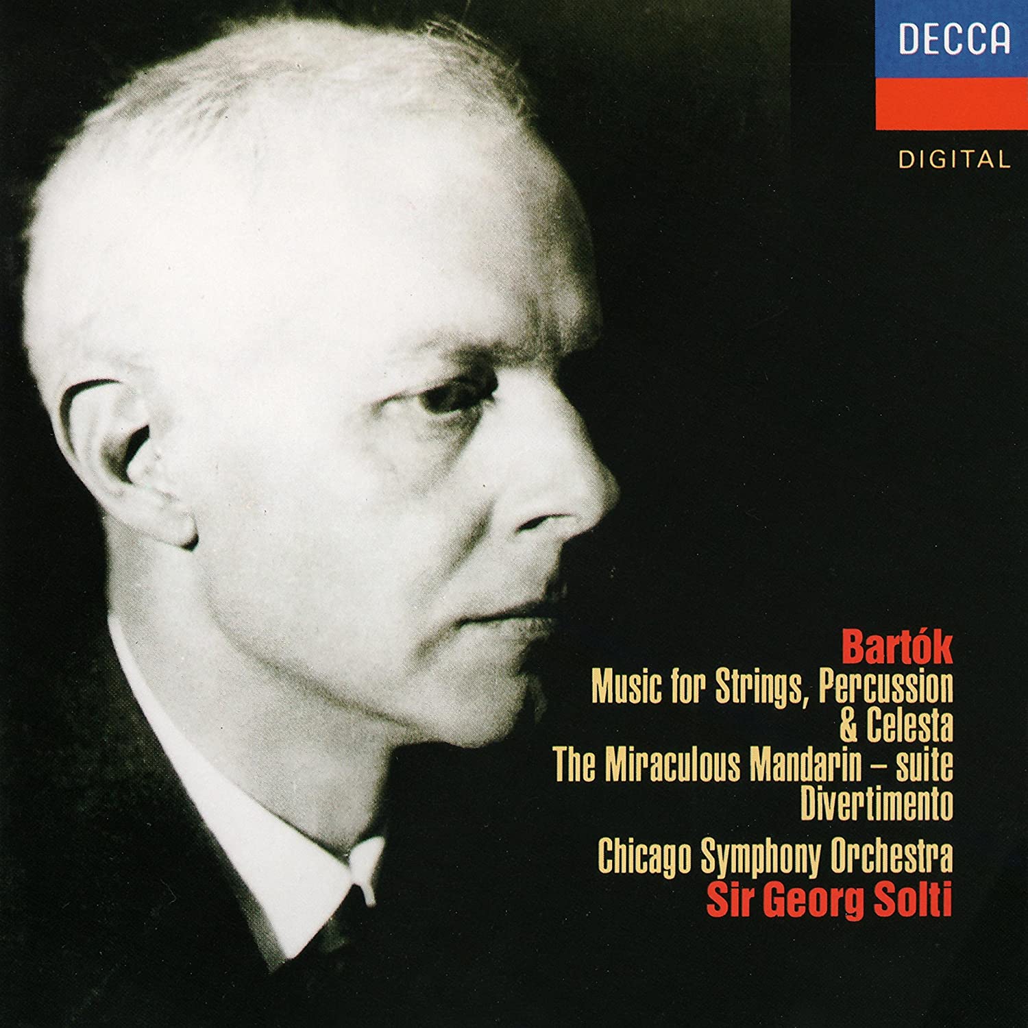 

CD GEORG SOLTI / THE CHICAGO SYMPHONY - Bartok: Music for Strings,Perc 4303522 London Records 1990 UK Classical Used
