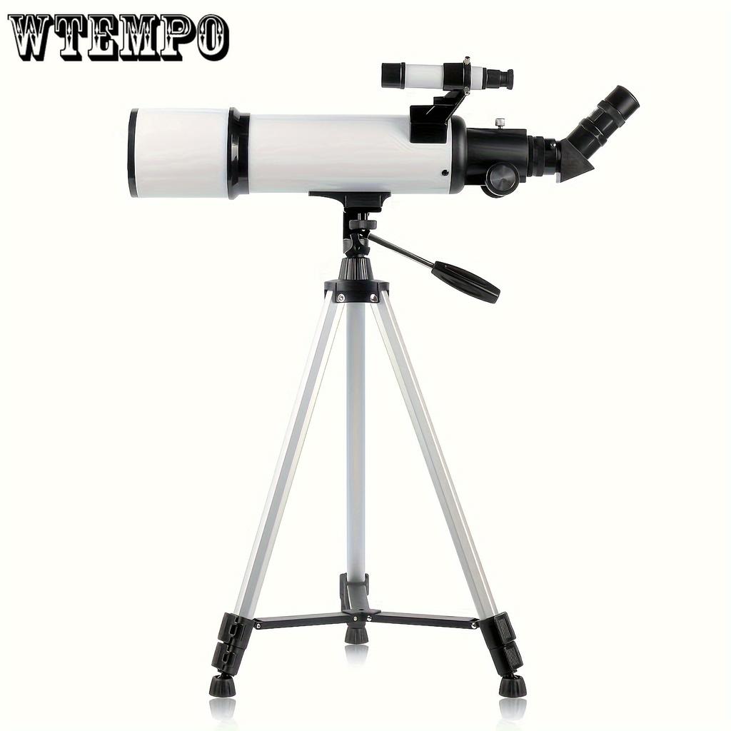 Astronomical Telescope, 80mm Aperture 600mm Telescopes for Adults Astronomy, Fully Mult