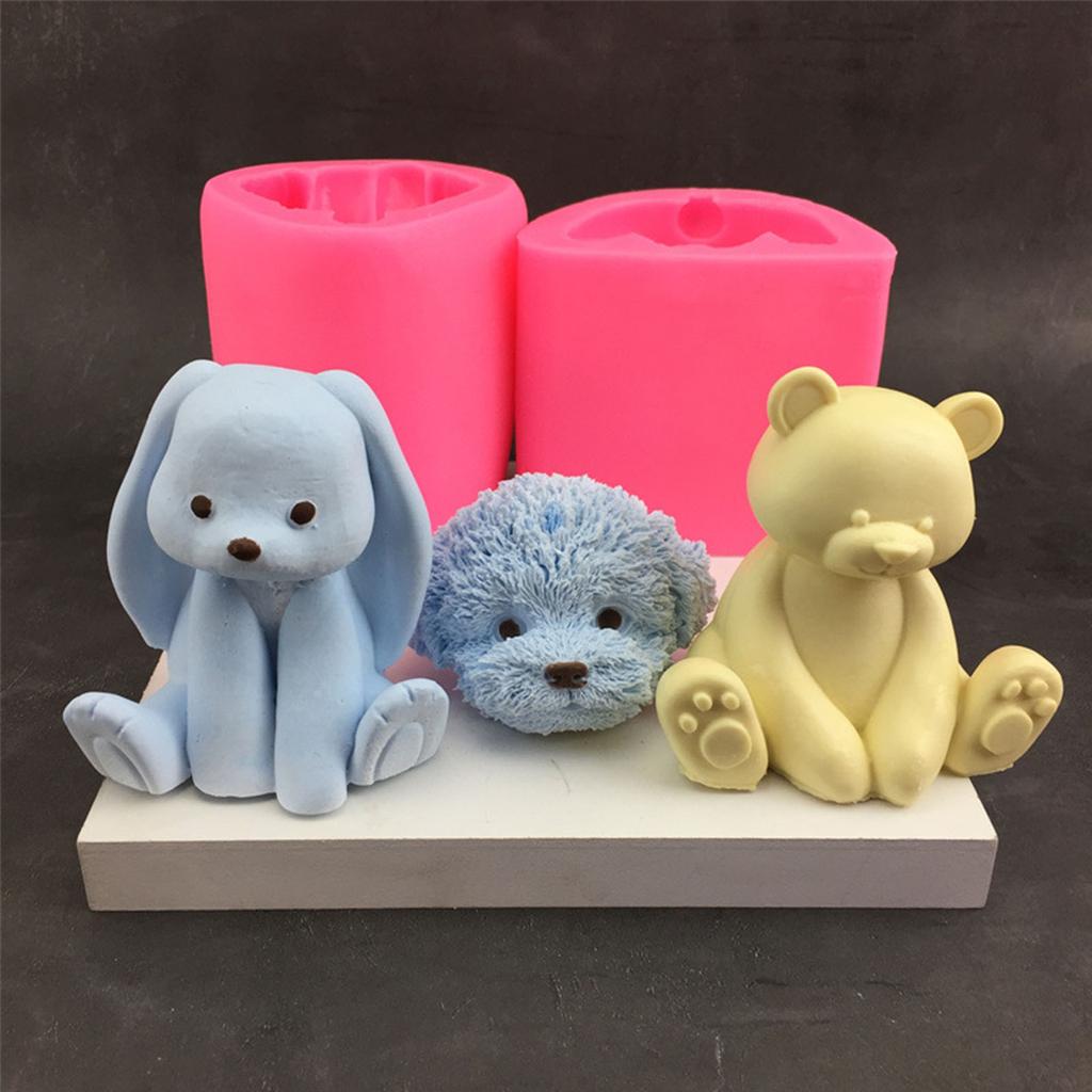 Animal Shape Candle Mold for Candle Making Candle Silicone Molds Resin Epoxy Mold for Making Candle Soaps Craft