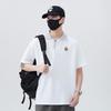 Updated Summer T-shirt Comfortable Fit Trendy Lapel Short-sleeved POLO Top T-shirt