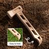 Lightweight Multifunctional Camping Hammer, Tent Peg Hammer with Bottle Opener, Outdoor Road Trip Emergency Tool