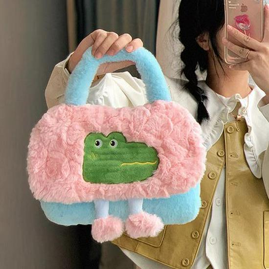 Rechargeable Plush Hot Water Bottle - Explosion-Proof Hand Warmer, 2024 Style Electric Bed Warmer.