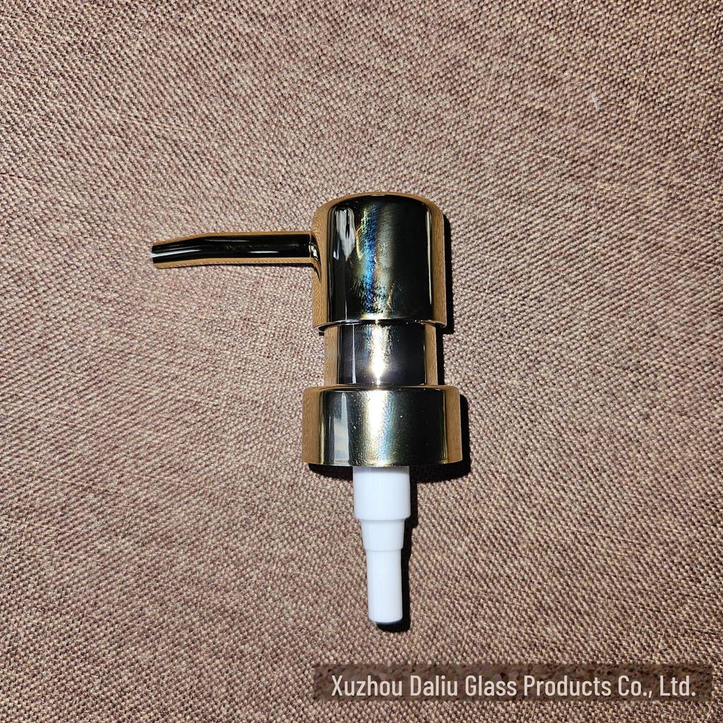 Duschgel- und Shampoo-Spenderflasche aus Twill-Glas, einteilig