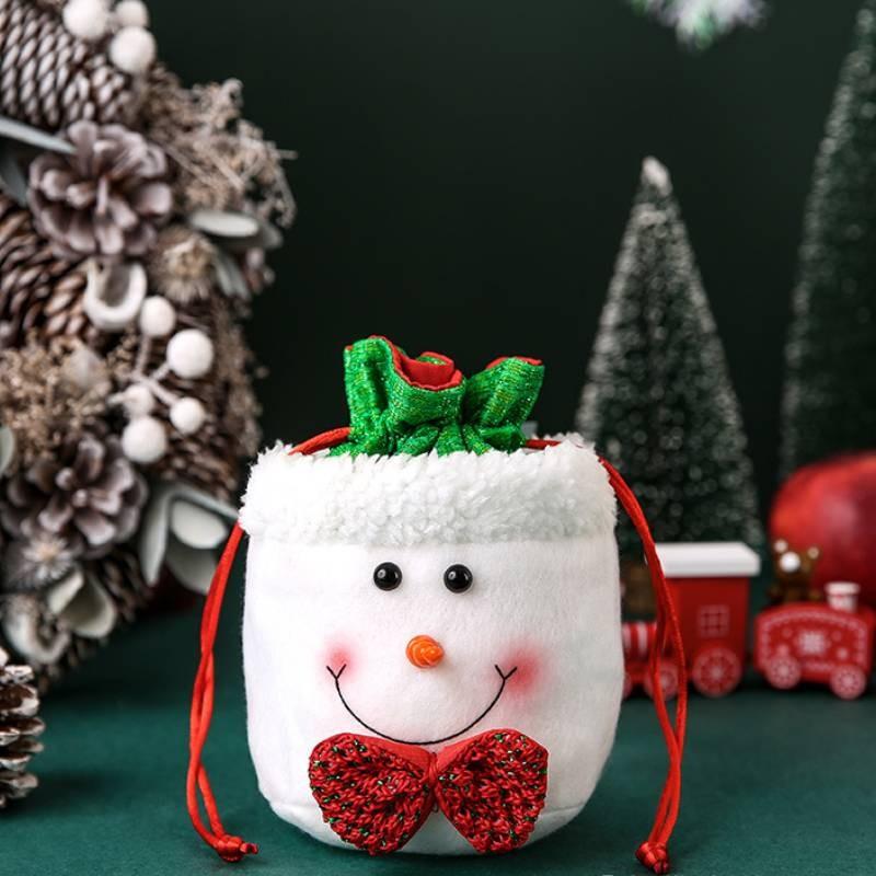Adorable Christmas Apple Bags For Festive Decoration And Gift Wrapping For Kids