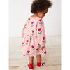 Children's Clothing Girls' Dress Spring and Autum 2023 New Pink Flower Knitted Skirt Baby Girl Princess Skirt