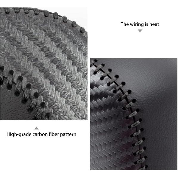 Auto Car Leather Gear Shift Knob Cover Trim for Toyota Highlander 2014-/ Tacoma 2016- Accessories