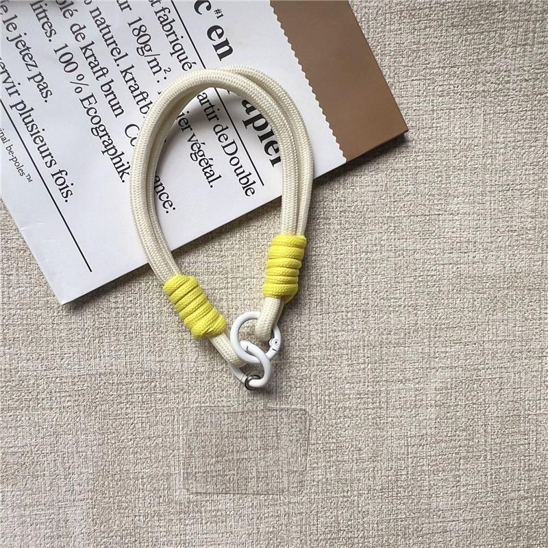 Mobile Phone Lanyard Cord With Gasket Phone Case Hanging Rope Key Chain Strong Safety Anti-Lost Wrist Strap For iPhone 17 ProMax