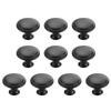 10Pcs Stainless Steel Dressers Knob Kitchen Cabinet Door Handle Wardrobe Pulls Round Drawer Knob Furniture Hardware