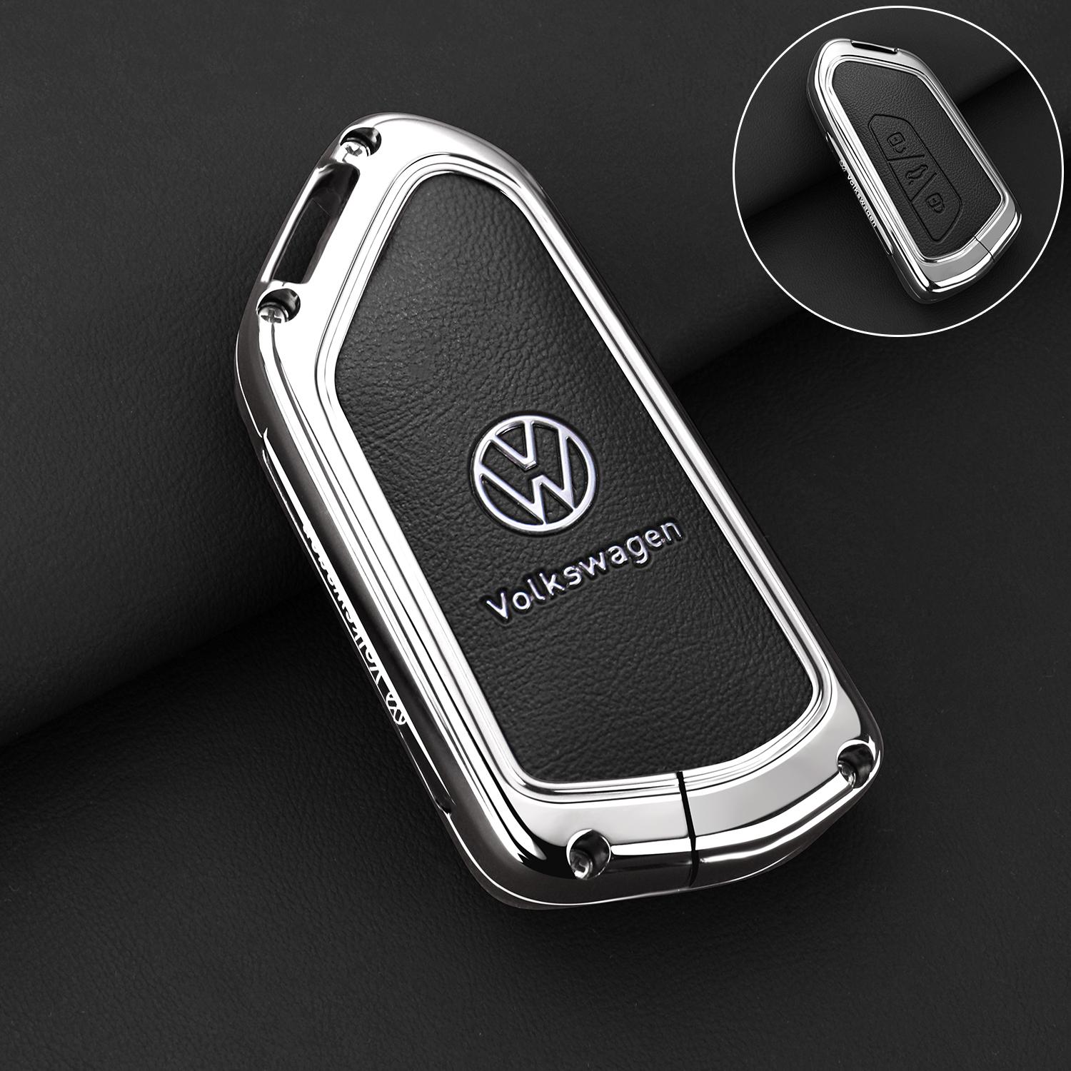 

For VW Car Key Cover Fob Case Shell Bag Accessories For VW Volkswagen Golf 8 MK8 ID3 ID4 Cupra 2020 Skoda Octavia A8 SEAT Leon