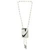 Nike Logo Print Polyester Sling Bag Unisex Sling Bag Coconut-Milk Black FD6268-119