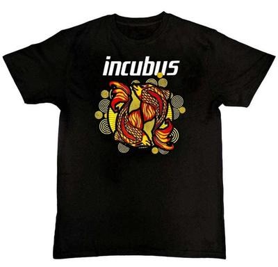 Incubus Band Tour Graphic Print Unisex Mens T-Shirt S M L XL 2 3 4 XL