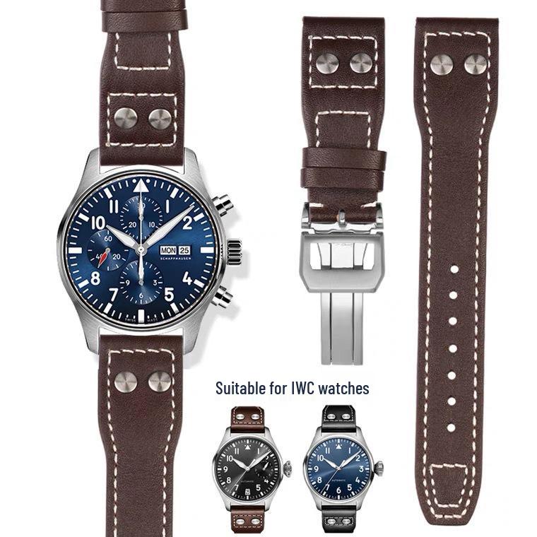 

Ремешок из коровьей кожи для WG Big Pilot & Little Prince Mark (Нет пряжки) 20mm