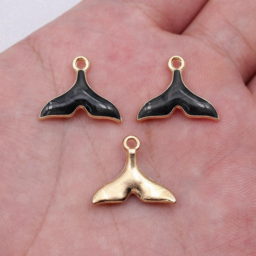 Charms Flamingo Mermaid Enamel Pendants Wedding Jewelry Findings QC054