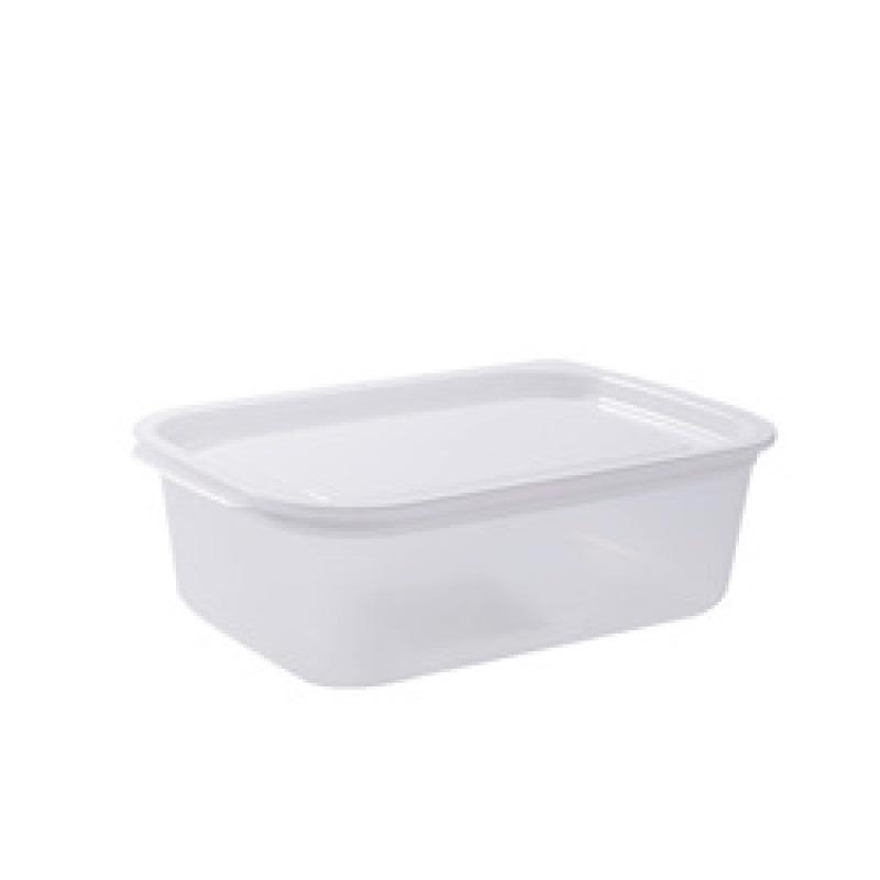 High-Efficiency Microwave & Fridge Storage Solutions: Organized Kitchen with Durable Plastic Containers & Lids