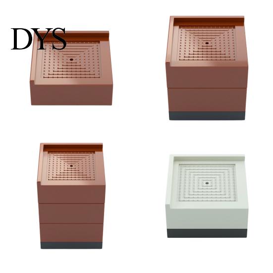 Anti-slip Furniture Block 4Pcs Risers Shock Absorbing Heavy Duty Bed Desk Cabinet Sofa Height Adjustable Chair Legs Refrigerator Dryer Washing Machine