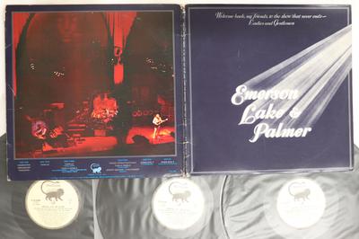 LP Record EMERSON LAKE & PALMER - Welcome Back My Friends To The Show P51402M MANTICORE 1974 Japan Rock Used