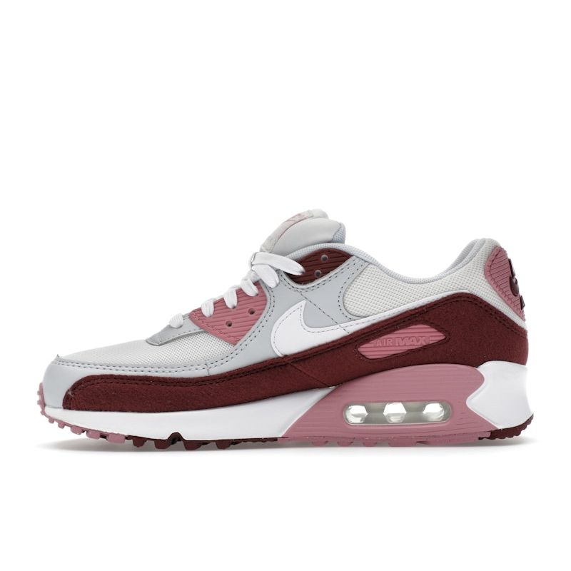 Nike  Air Max 90 SE Neapolitan Women Sneakers Purple Dark-Team-Red Platinum-Tint HM9451-600
