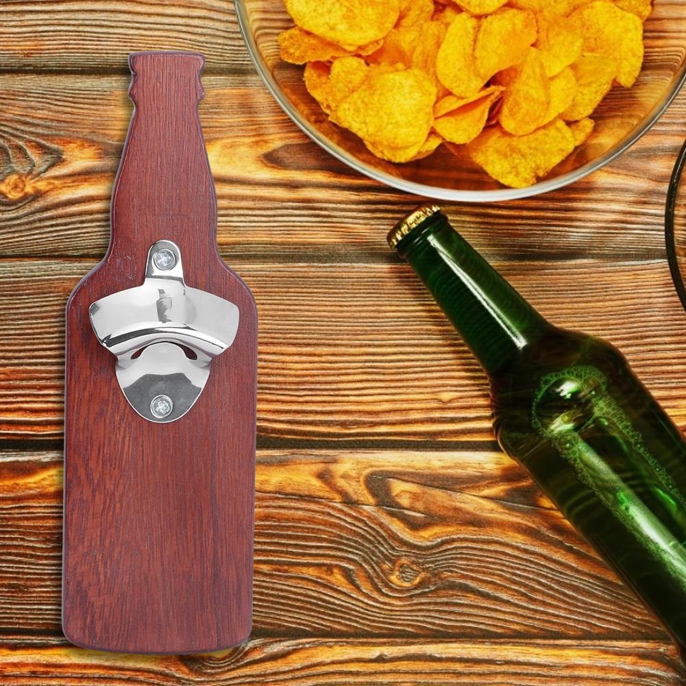 Fridge Magnetic Single Hand Wine Bottle Opener Refrigerator Magnet Kitchen Accessories