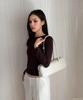 Mobett Fergi West Shoulder Baguette Bag - Ivory