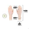 Mannequin Hand Jewelry Display Holder, Flexible Bendable Practice for Acrylic Nails,