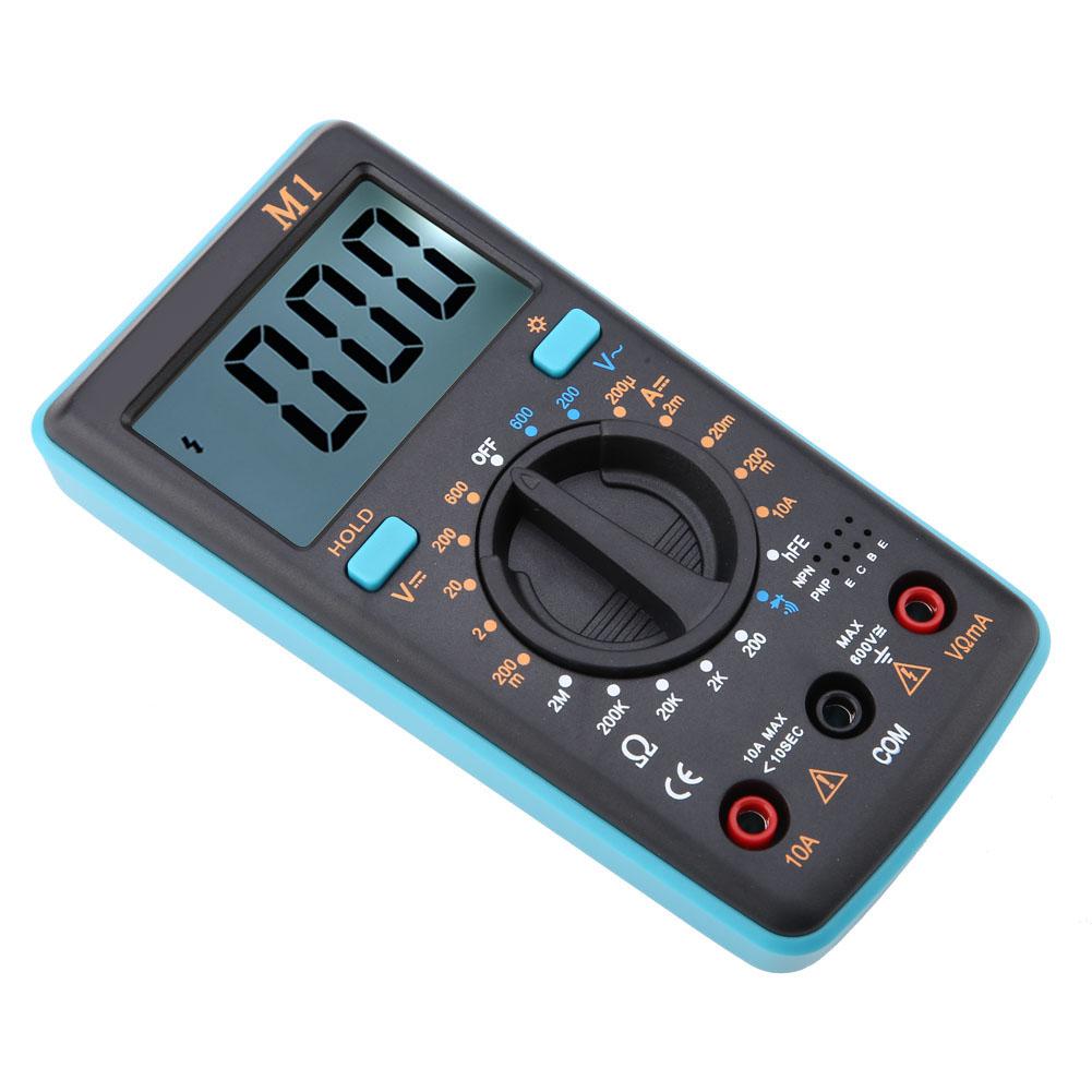 ANENG M1DCAC Spannung Strom Widerstand Digital Multimeter Tester 0 Grad Celsius 50 Grad Celsius (blau)