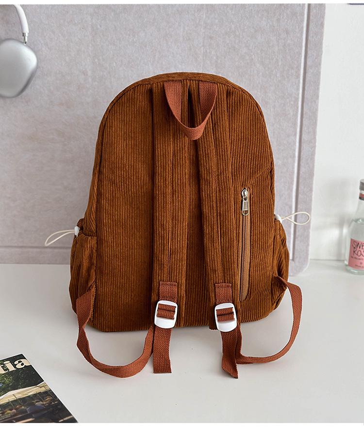 Koreański plecak z kreskówkowym szczeniakiem 2025: Duża pojemność dla uczniów szkół podstawowych i średnich