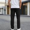 Men's Color Drawstring Outdoor Casual Straight Leg Trousers